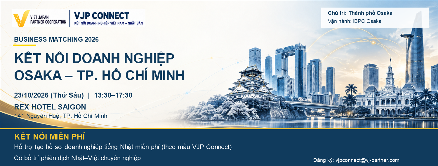 Osaka – Ho Chi Minh City Business Matching 2026